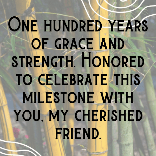 256+ 100th Birthday Captions For Instagram (Best, Funny & Short) 4 100th Birthday Captions Photo For Instagram-VW2ffY