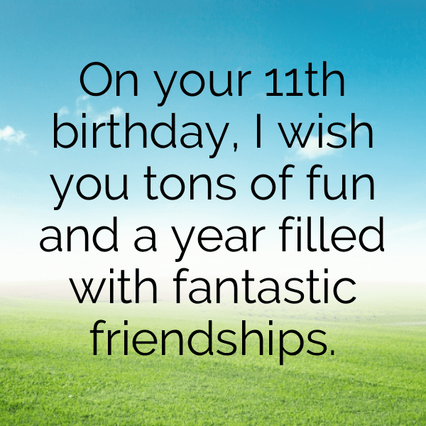 11th Birthday Captions Image For Instagram-CpYEyO