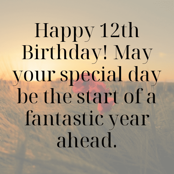 289+ 12th Birthday Captions For Instagram (Best, Funny & Short) 9 12th Birthday Captions Photo For Instagram-9LS2tD