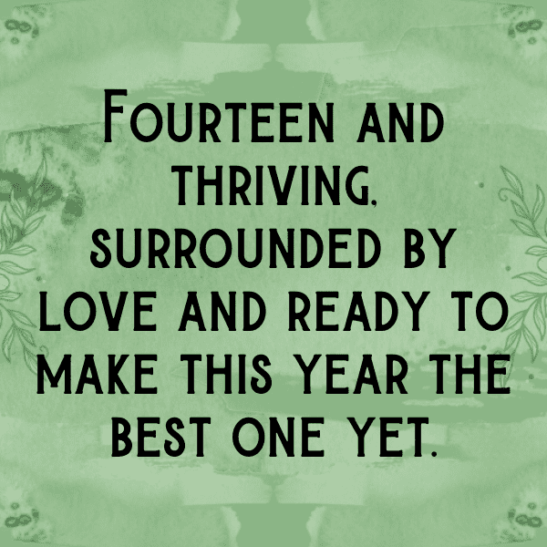 14th Birthday Captions Image For Instagram-9NPtNj