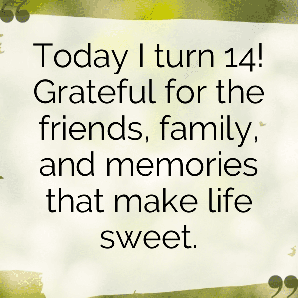 14th Birthday Captions Image For Instagram-XHo9uW