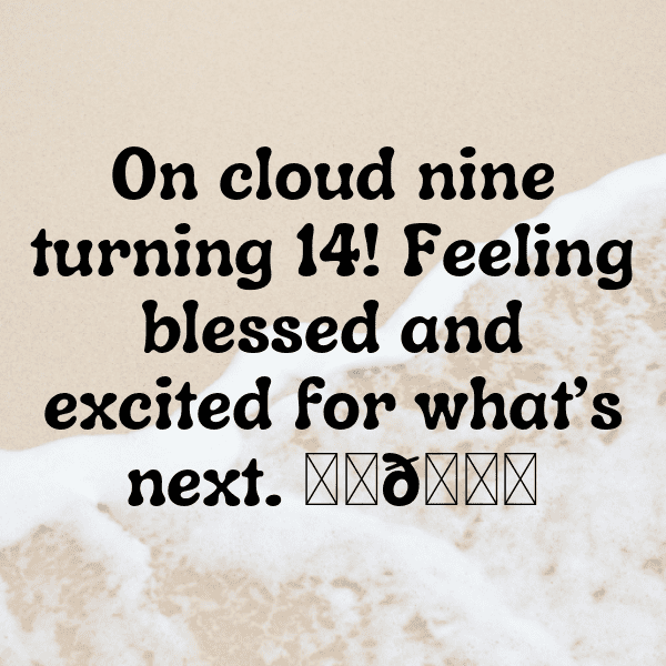 14th Birthday Captions Photo For Instagram-xNDDdq