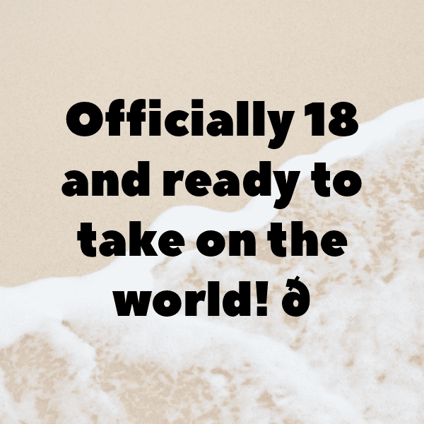 18th Birthday Captions Photo For Instagram-fBdEeg