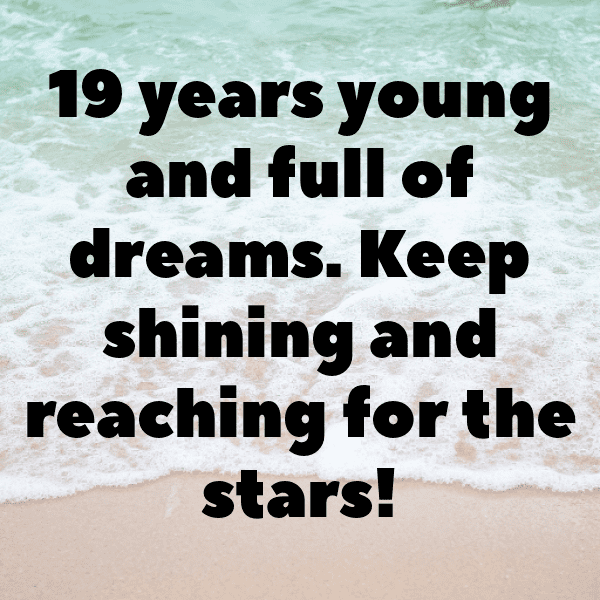 222+ 19th Birthday Captions For Instagram (Fresh & Trendy) 18 19th Birthday Captions Image For Instagram-Doz0H5