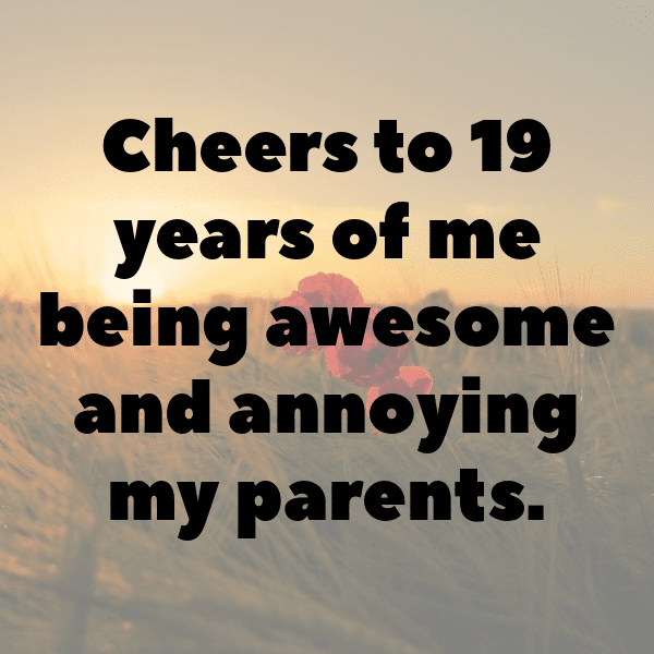 222+ 19th Birthday Captions For Instagram (Fresh & Trendy) 13 19th Birthday Captions Photo For Instagram-7UY9AI