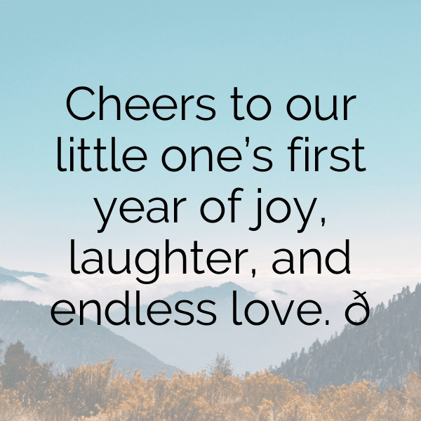 1st Birthday Captions Photo For Instagram-UOOn2n