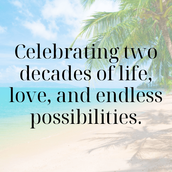 306+ 20th Birthday Captions For Instagram (Best, Funny & Short) 8 20th Birthday Captions Photo For Instagram-IkimeV