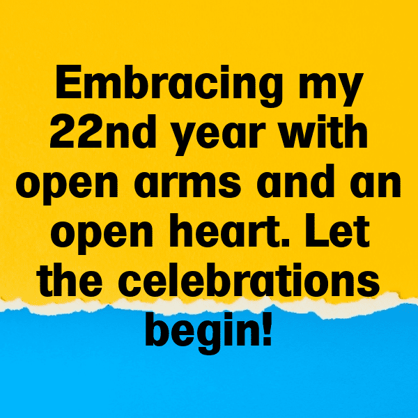 271+ 22nd Birthday Captions For Instagram (Short, Trending & Viral) 9 22nd Birthday Captions Image For Instagram-z5GES3