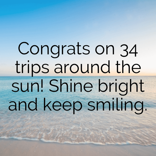 284+ 34th Birthday Captions For Instagram (Short, Trending & Viral) 15 34th Birthday Captions Image For Instagram-w8Y3g5