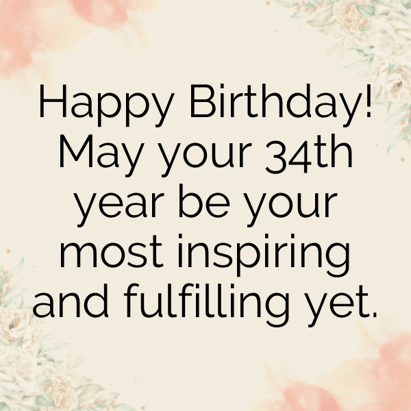 284+ 34th Birthday Captions For Instagram (Short, Trending & Viral) 5 34th Birthday Captions Photo For Instagram-n6Lgbq