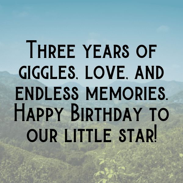 3rd Birthday Captions Photo For Instagram-swgWSg