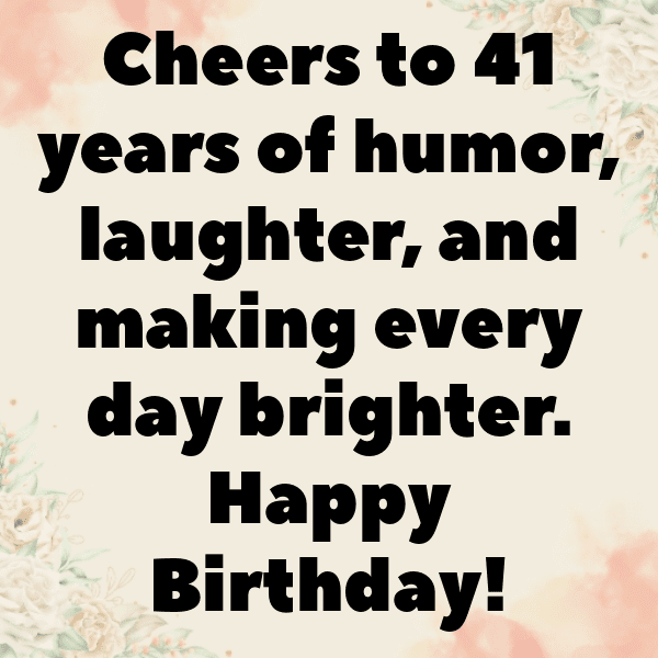 41st Birthday Captions Image For Instagram-APncef