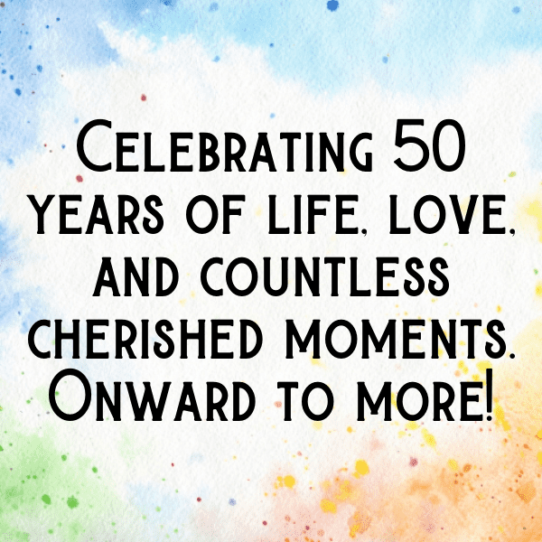 253+ 50th Birthday Captions For Instagram (Best, Funny & Short) 8 50th Birthday Captions Photo For Instagram-uTMsS4