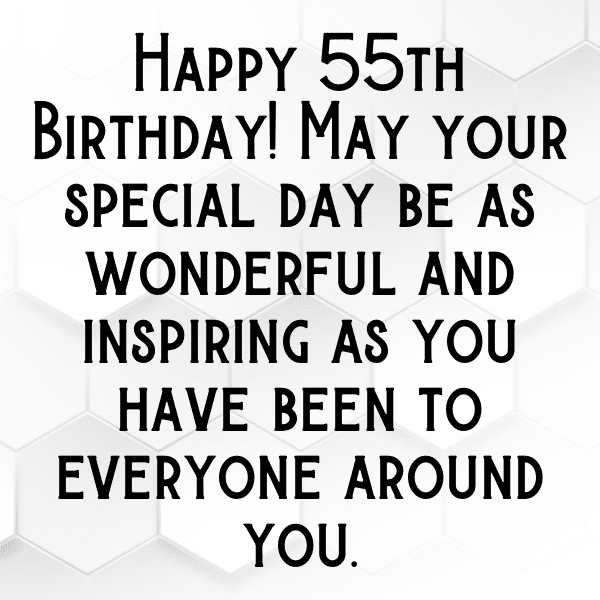 55th Birthday Captions Photo For Instagram-4dZhYT