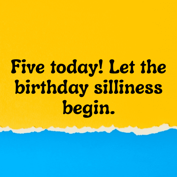 5th Birthday Captions Photo For Instagram-dDYCQ0