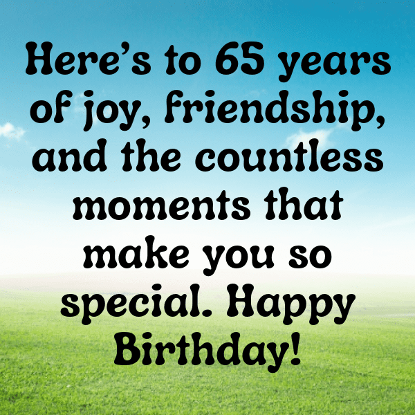 65th Birthday Captions Photo For Instagram-xdVnS7