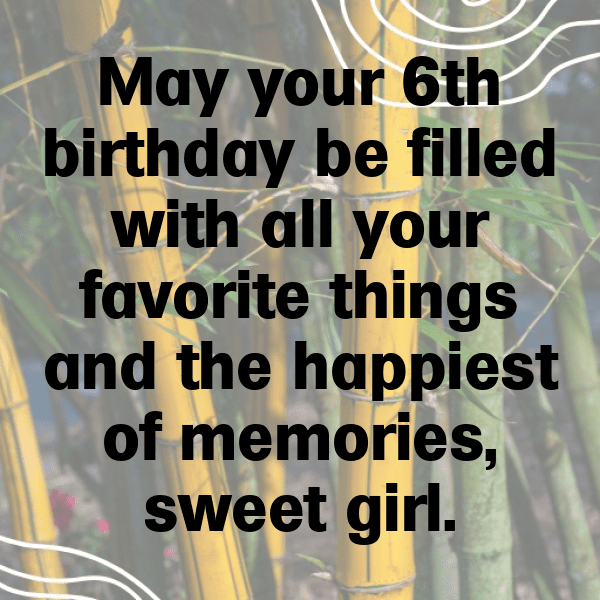 6th Birthday Captions Photo For Instagram-IWcL2R