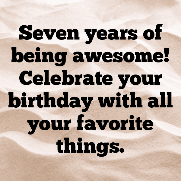 7th Birthday Captions Photo For Instagram-zPsxHg