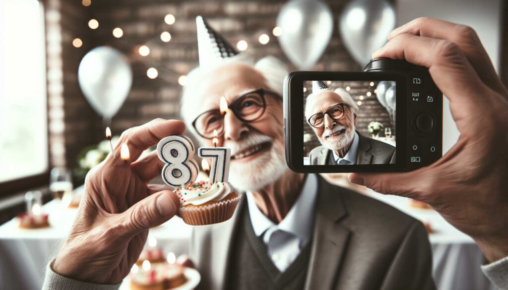 87th birthday captions for instagram - featured image