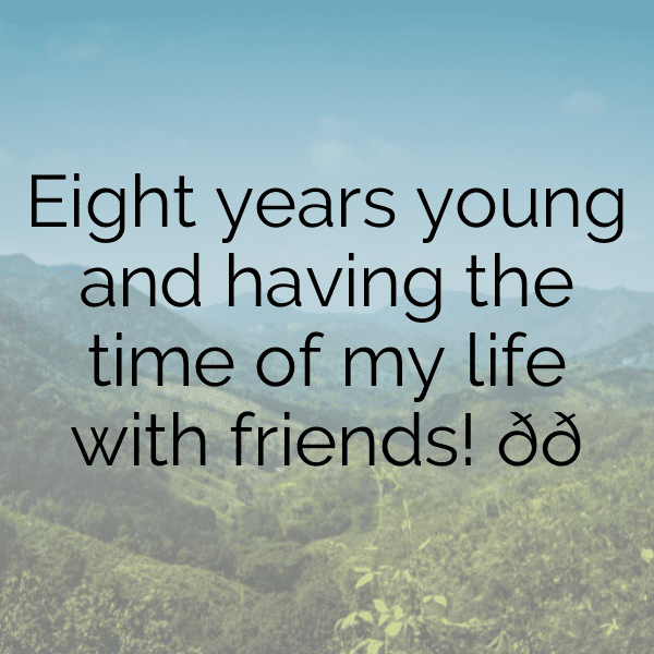 8th Birthday Captions Photo For Instagram-suXItd