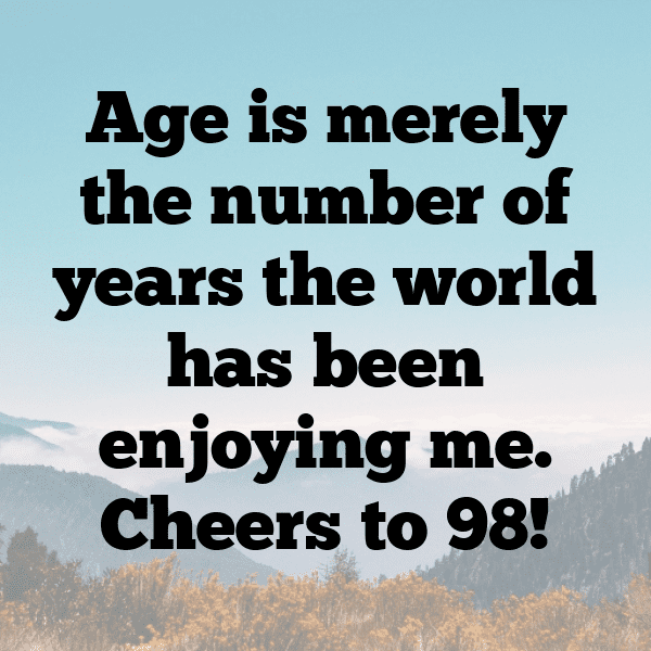 98th Birthday Captions Photo For Instagram-jLBQlM