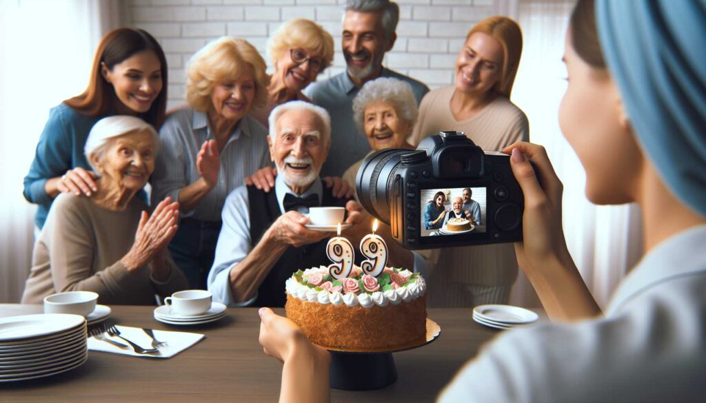 99th birthday captions for instagram - featured image