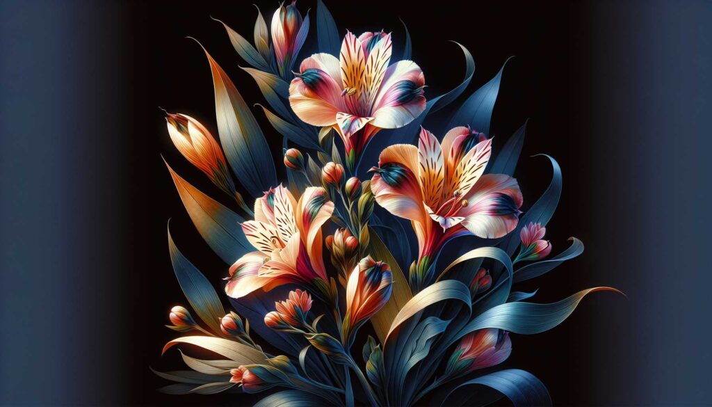 alstroemeria captions for instagram - featured image