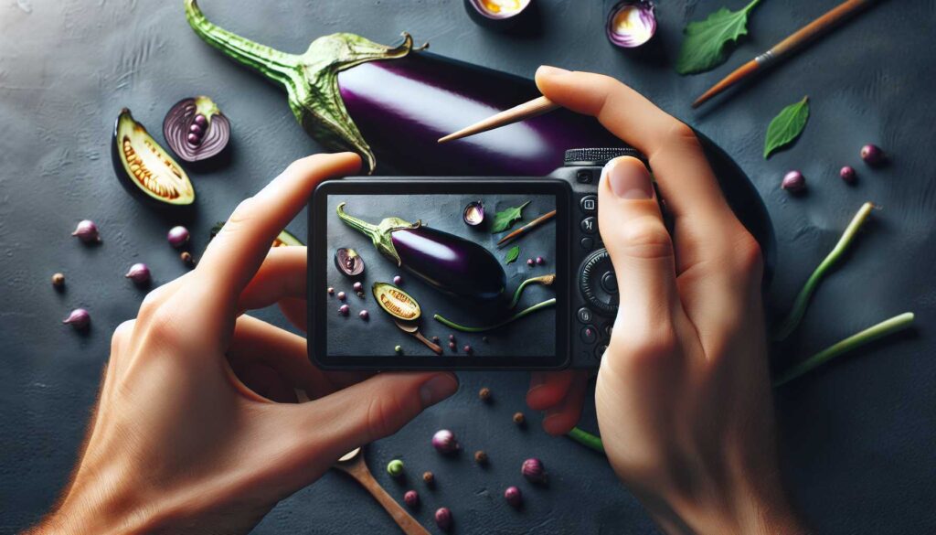 aubergine captions for instagram - featured image