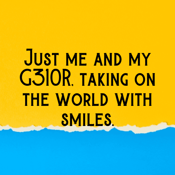 231+ BMW G310R Captions for Instagram (Short, Trending & Viral) 3 BMW G310R Captions Image for Instagram-H11fUA