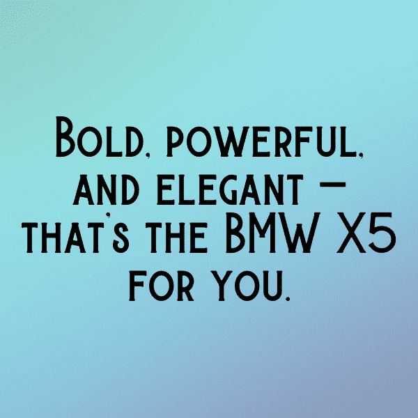 BMW X5 Captions Photo for Instagram-iw1poy