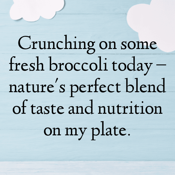 Broccoli Captions Photo For Instagram-CITQIp