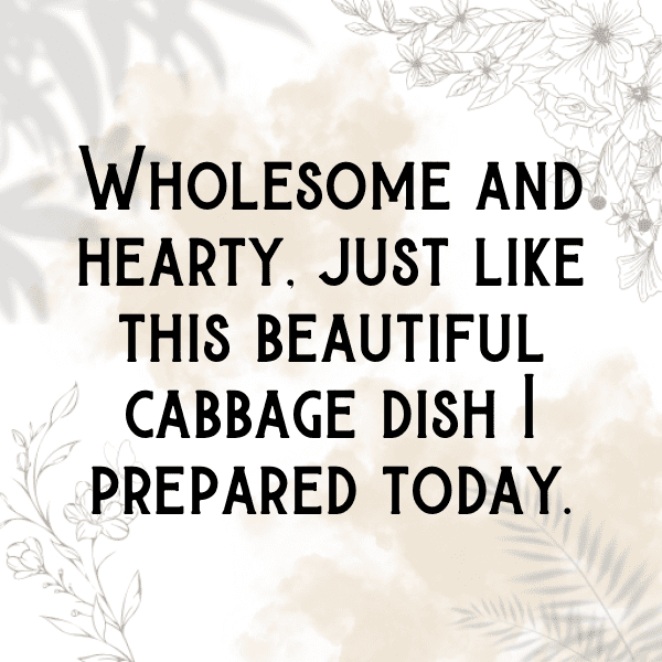 258+ Cabbage Captions For Instagram (Trending, Funny & Top) 3 Cabbage Captions Photo For Instagram-QPHYJY