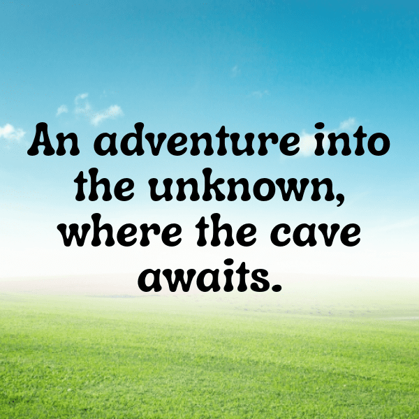 Cave Exploration Captions Image for Instagram-gBdI4Y