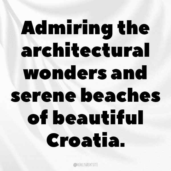 Croatia Captions Photo For Instagram-zDWqfC