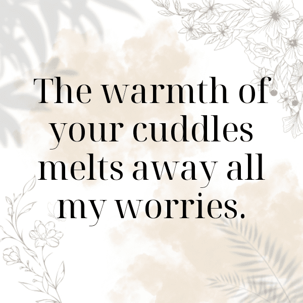 Cuddly Baby Captions Image for Instagram-q44trk