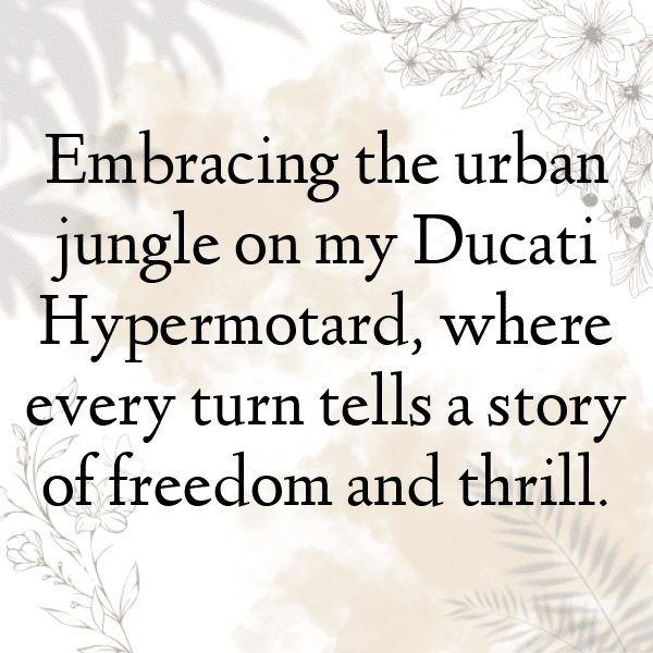 258+ Ducati Hypermotard Captions for Instagram (Best, Funny & Short) 8 Ducati Hypermotard Captions Image for Instagram-QN6hl9