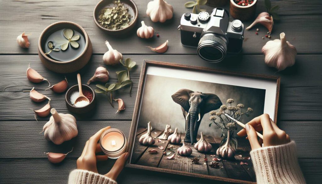 elephant garlic captions for instagram - featured image