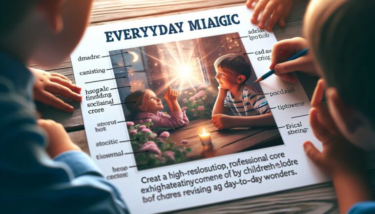 everyday magic kids captions for instagram - featured image