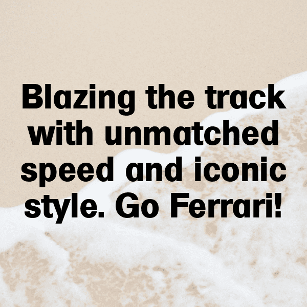 Ferrari 488 Captions Photo for Instagram-F5dPAI