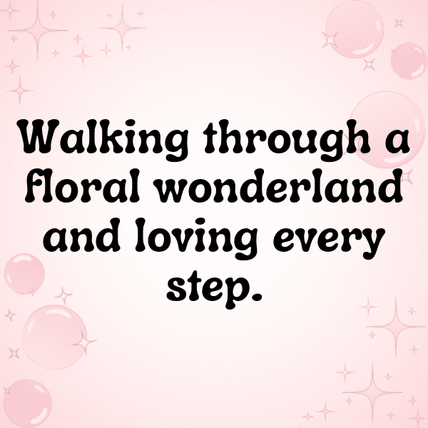 Flower Field Captions Image for Instagram-3aXTRp