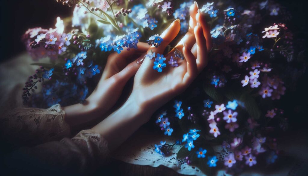 314+ Forget-Me-Not Captions For Instagram (Short, Trending & Viral) 86 forget-me-not captions for instagram - featured image