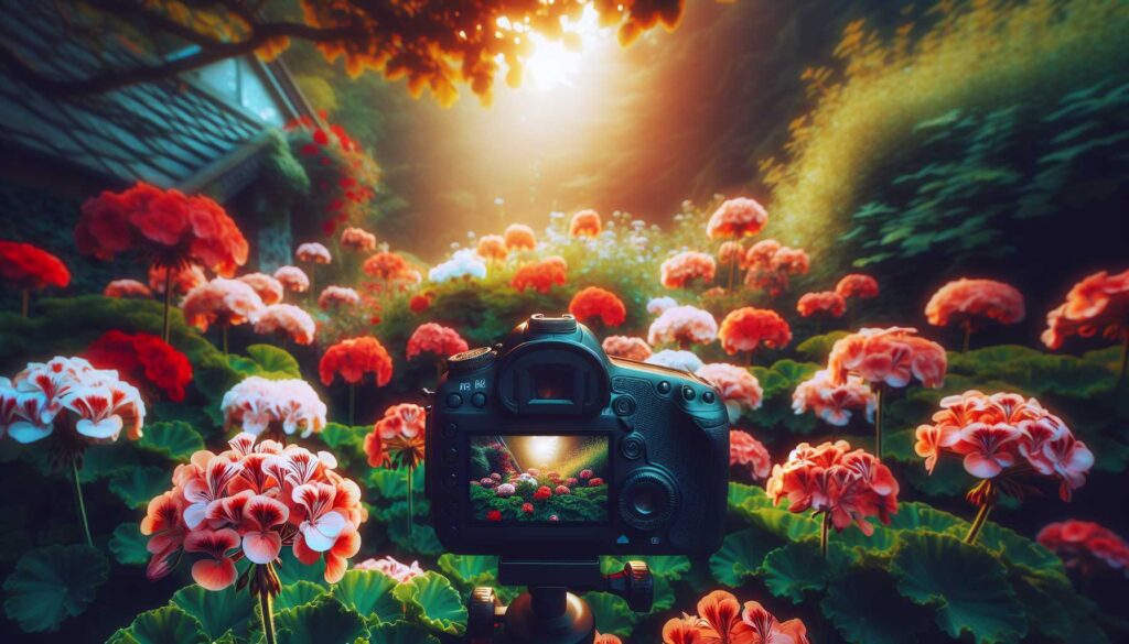 geranium captions for instagram - featured image