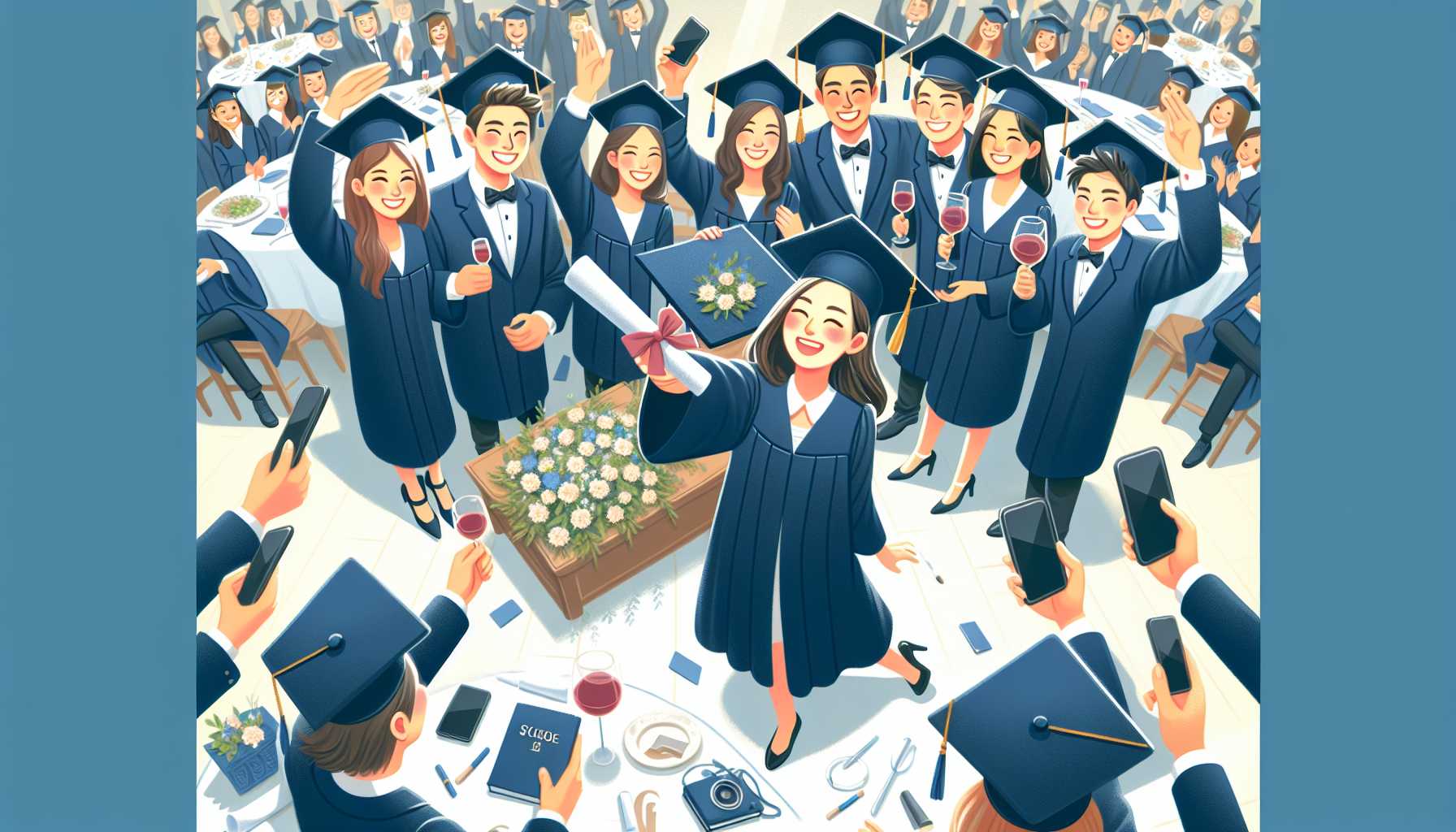 graduation day memories captions for instagram - featured image