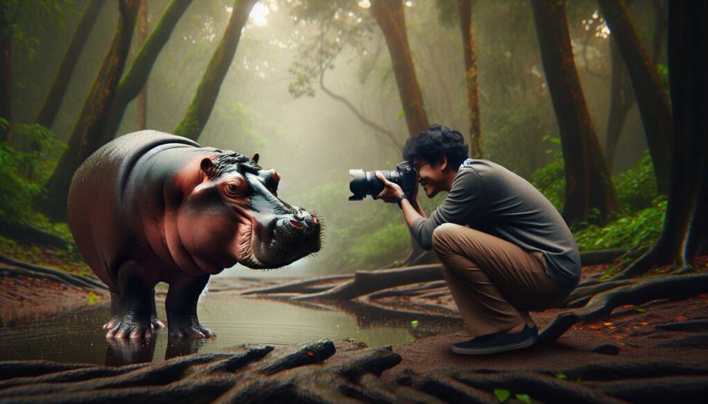 hippopotamus captions for instagram - featured image