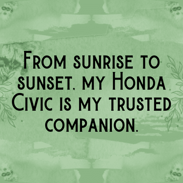 Honda CR-V Captions Image for Instagram-3DOowu