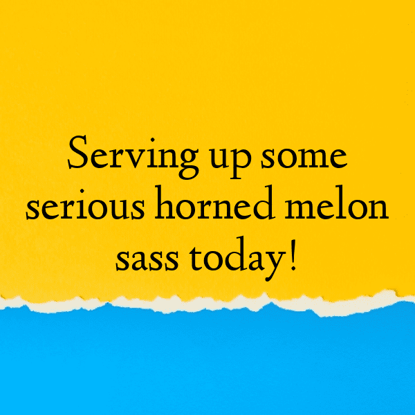 Horned Melon Captions Image For Instagram-sWvufl