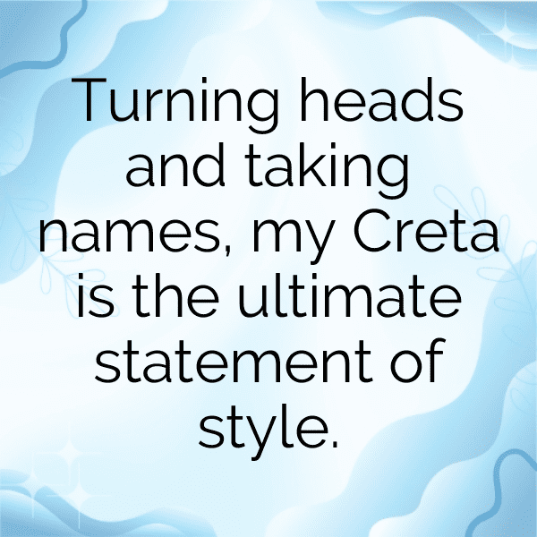 Hyundai Santa Fe Captions Photo for Instagram-IbFFlb