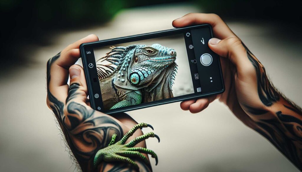 iguana captions for instagram - featured image