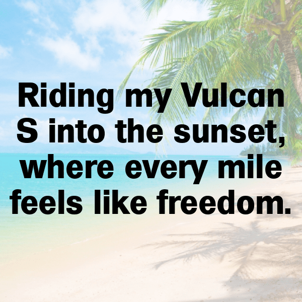 Kawasaki Vulcan S Captions Image for Instagram-FikcWO