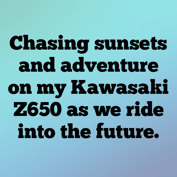 Kawasaki Z650 Captions Photo for Instagram-ucaGJV